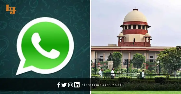 Application filed in Supreme Court seeking stoppage of WhatsApp Pay trials. Application filed in Supreme Court seeking stoppage of WhatsApp Pay trials