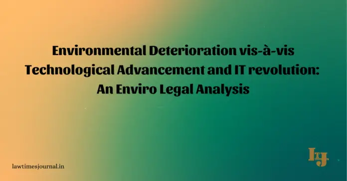 Environmental Deterioration Environmental deterioration