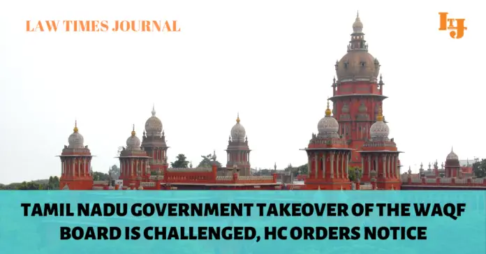 take over the administration of waqf Board take over the administration of waqf Board